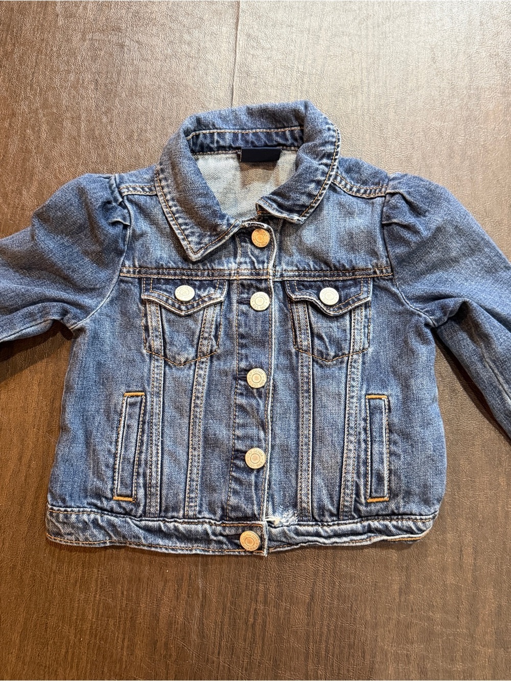 Gap Disney Minnie Mouse Denim Jacket Sz 3 Years